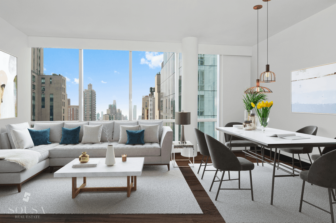 Most desirable 2 bed, 2 bath in The Lucida.