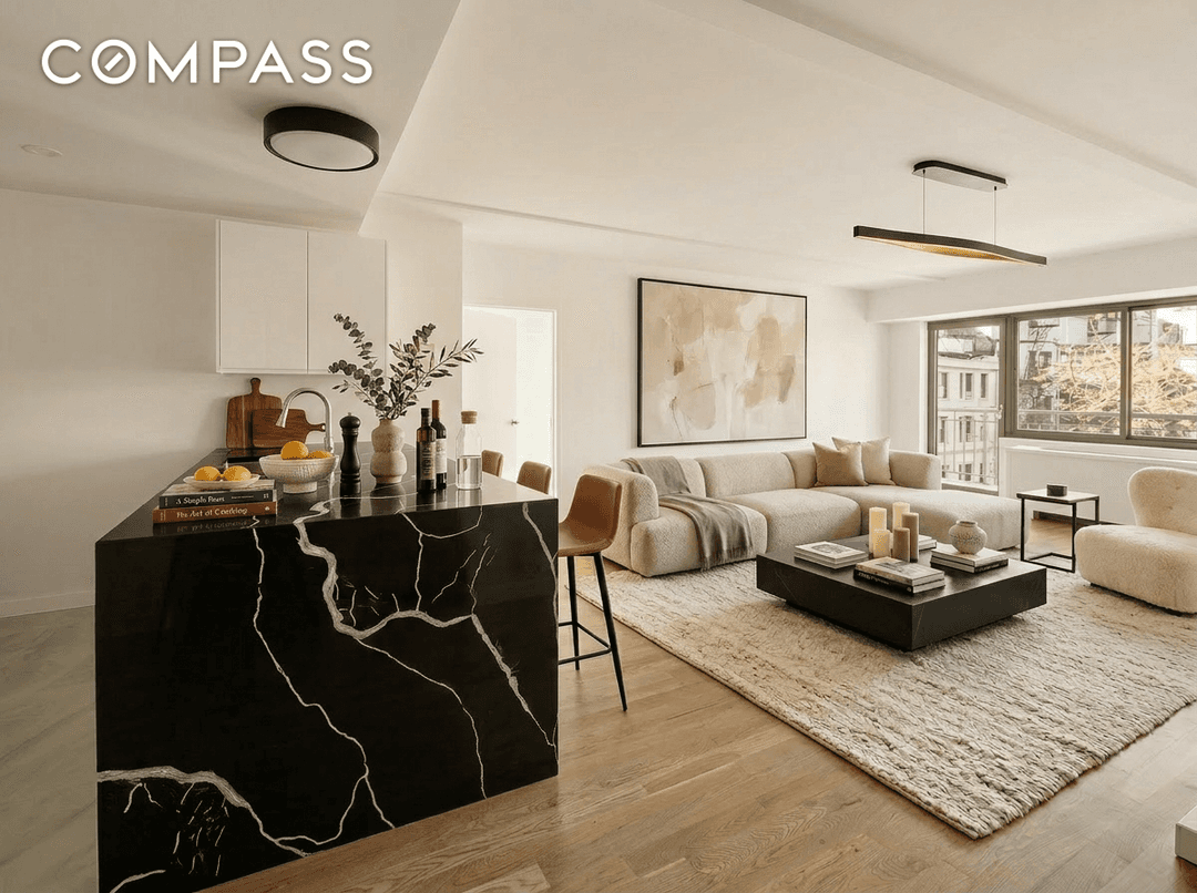 Turnkey opportunity in the heart of the East Village offering over 1, 100 square feet of interior space with split bedrooms, private outdoor space and abundant natural light.