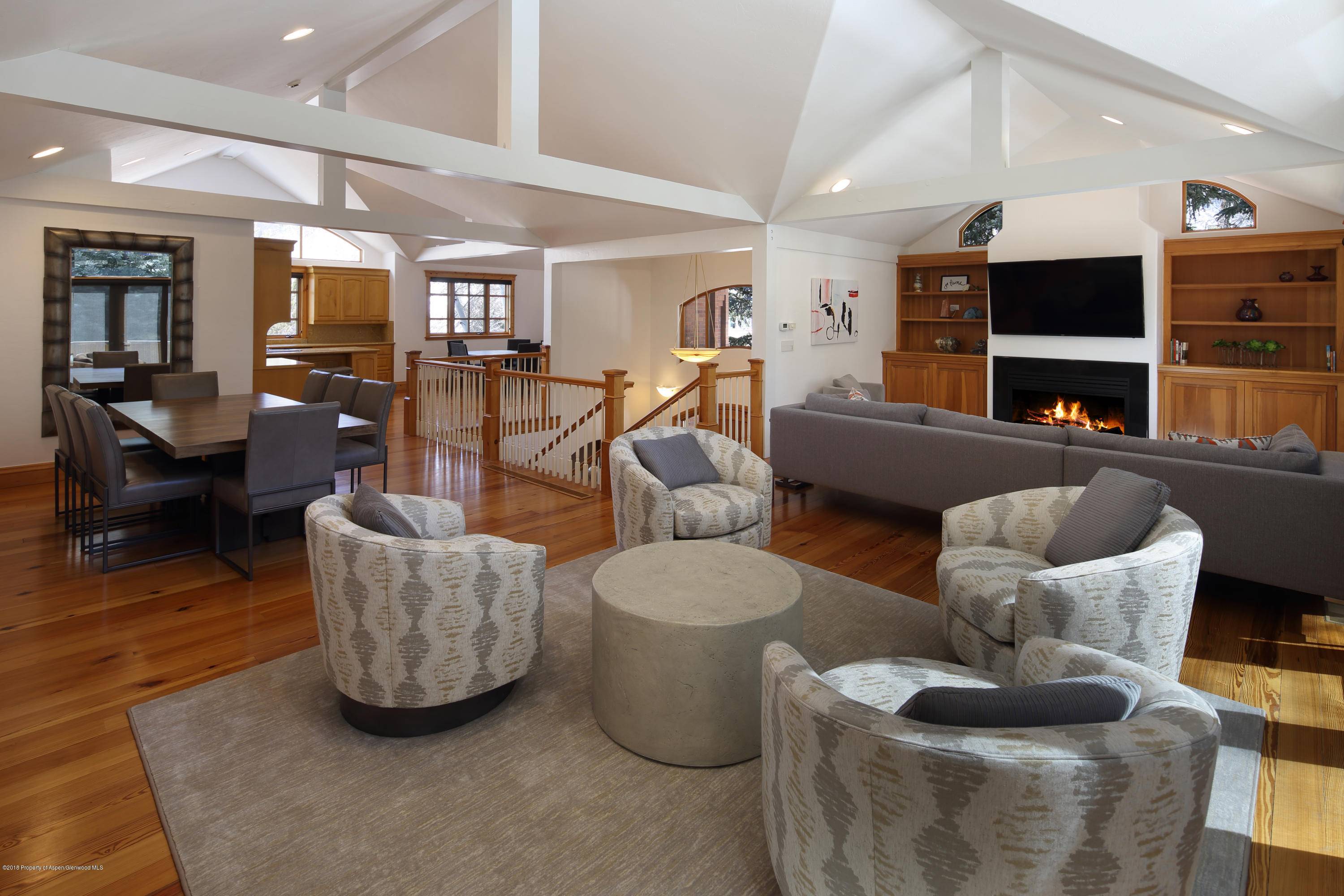 Just Updated, Mountain Contemporary Stunner, Aspen Core location with easy walk to town, Available for long term, seasonal, monthly or weekly rentals.