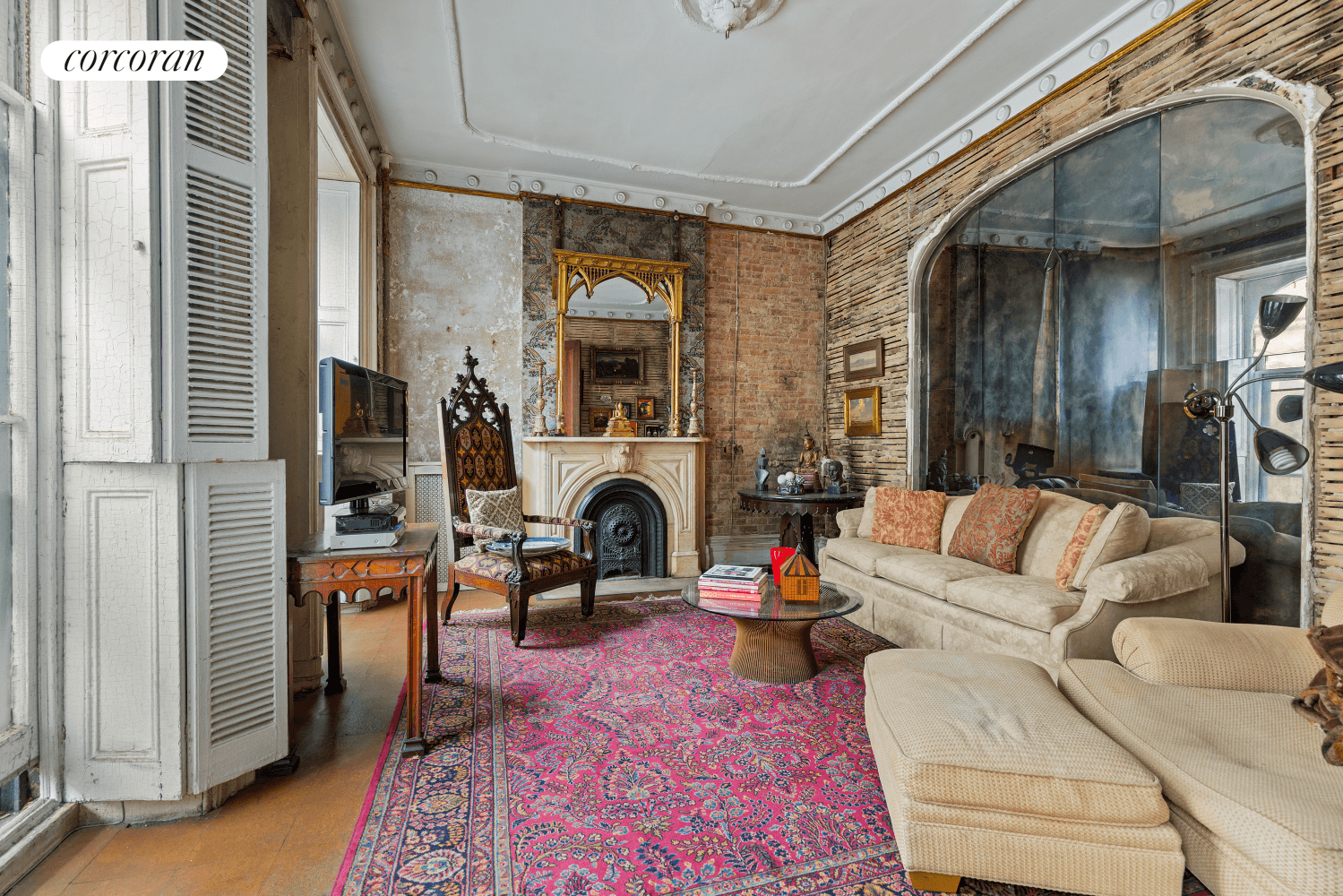 35 Stuyvesant Street is a jewel of a house that requires a complete restoration is available for the first time since 1958.