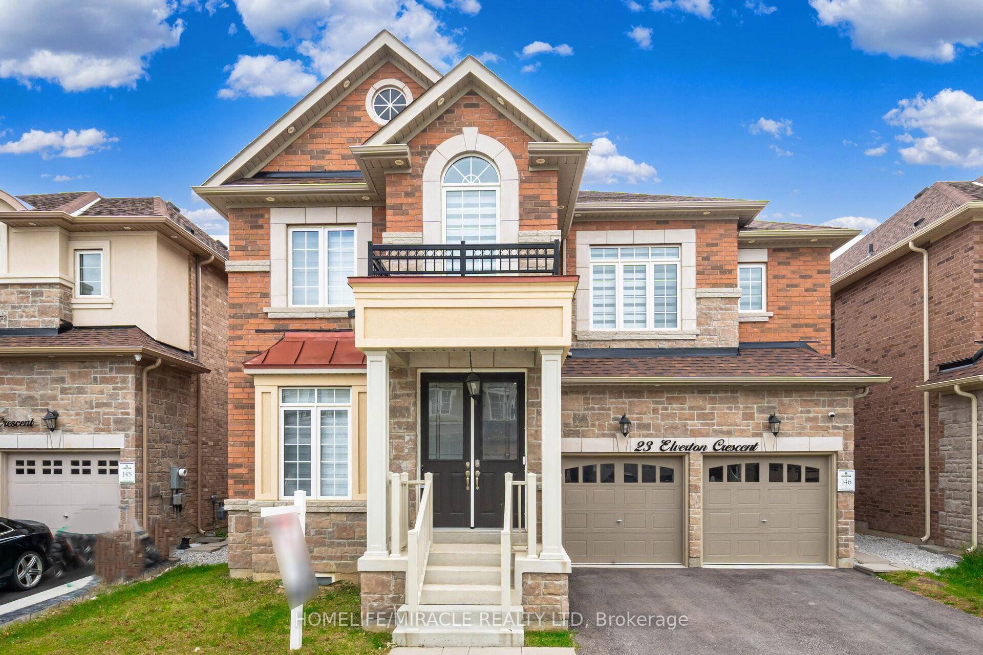 This impeccably maintained 5160 sq ft of living space in a detached residence welcomes you with a double door entrance and offers a spacious, well designed layout.