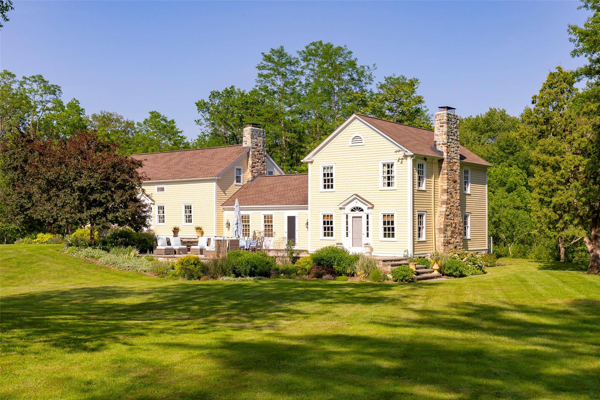 Historic Charm Meets Modern Comfort on 5 Bucolic Acres in Wallkill.
