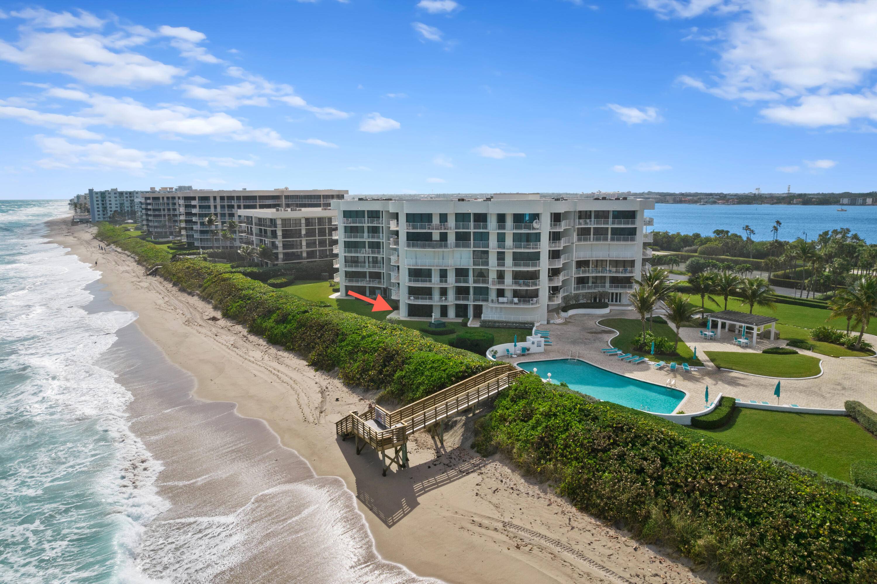 A rare opportunity to own a brand new, direct oceanfront residence at the exclusive Thirty Three Sixty South Ocean.