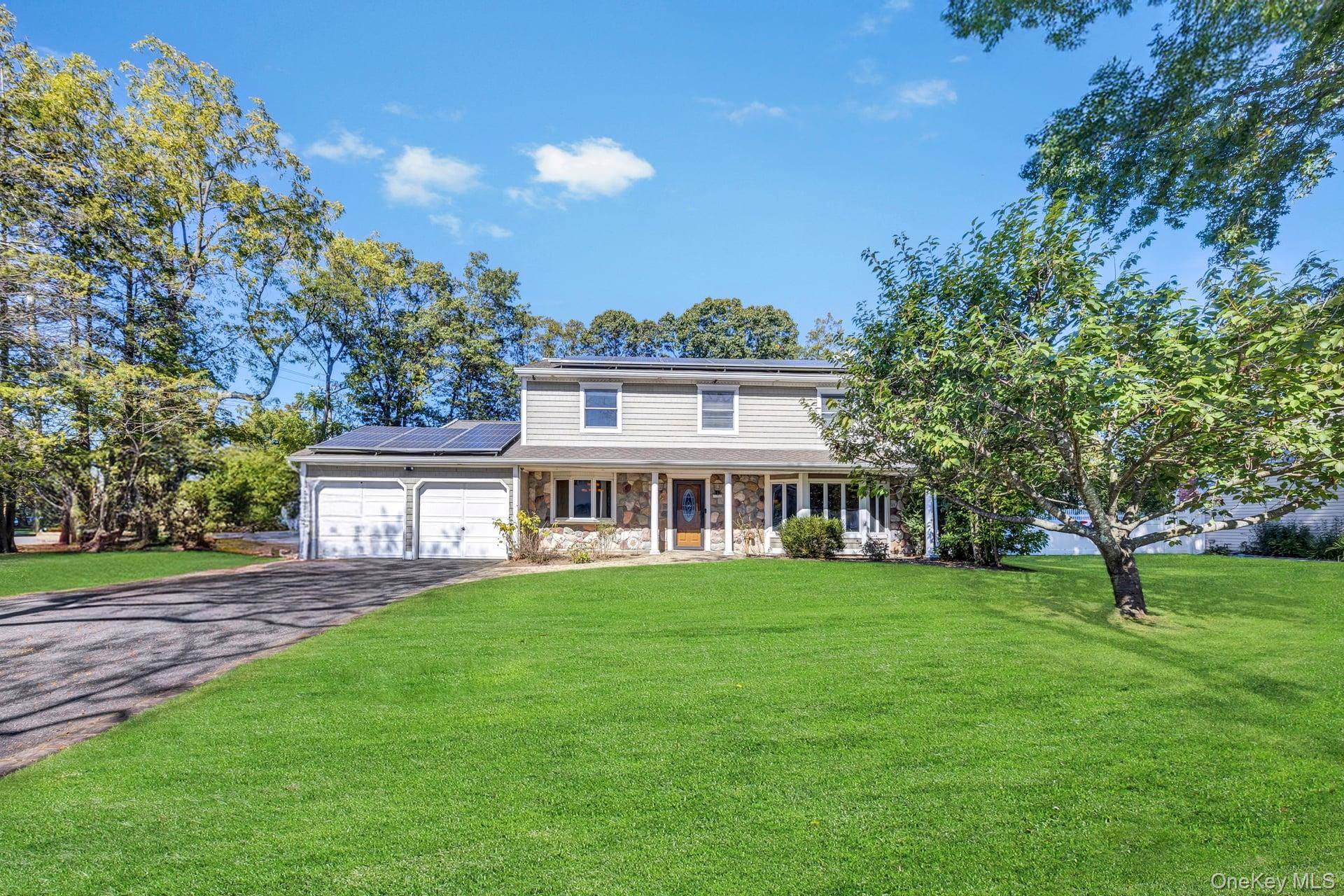 Incredible opportunity to own a magnificent colonial set on just shy of a half acre corner lot on a quiet dead end street, boasting stunning curb appeal with a beautiful ...