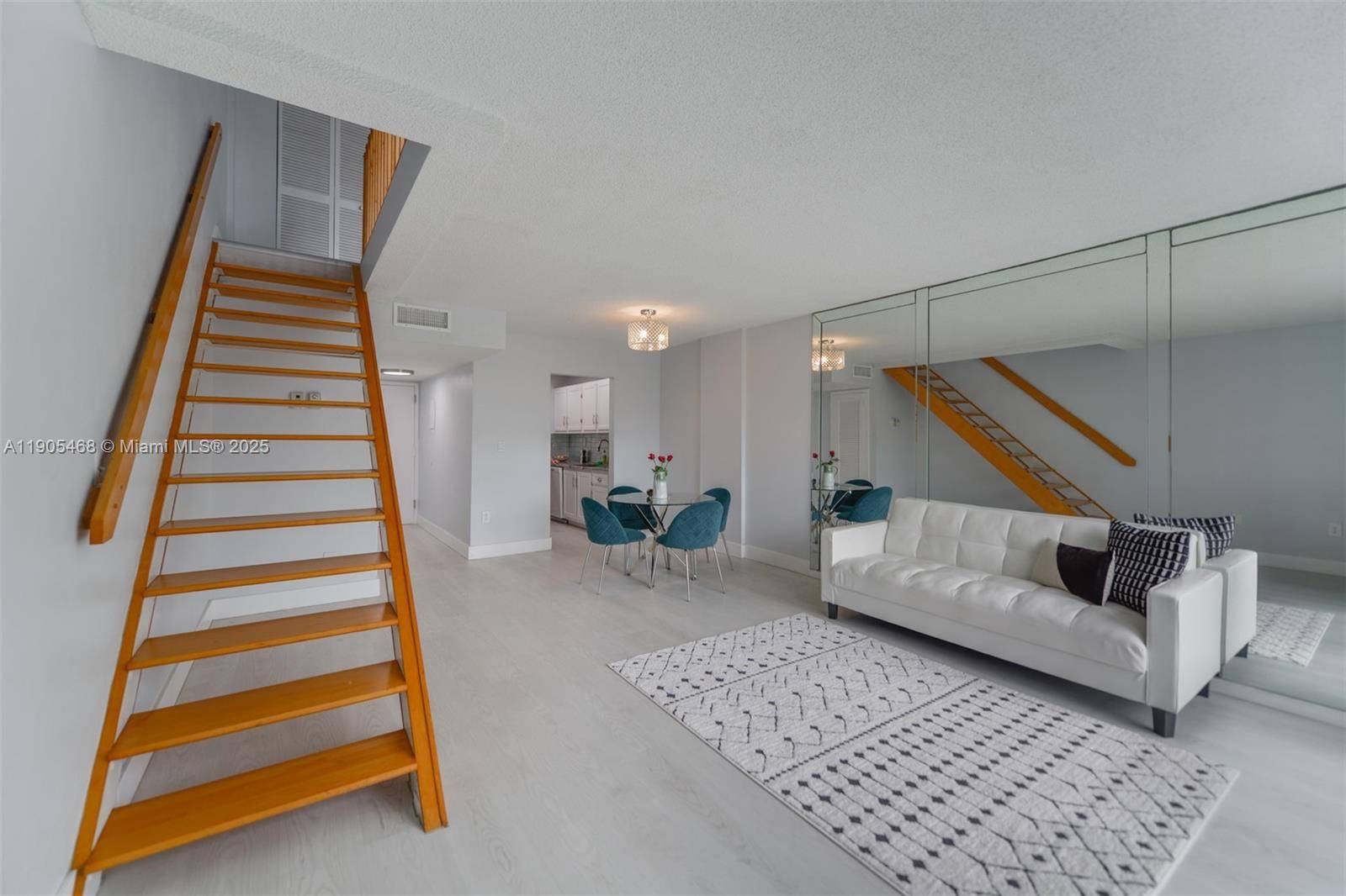 Penthouse 1 bedroom in Sunny Isles Beach with a loft style bedroom.