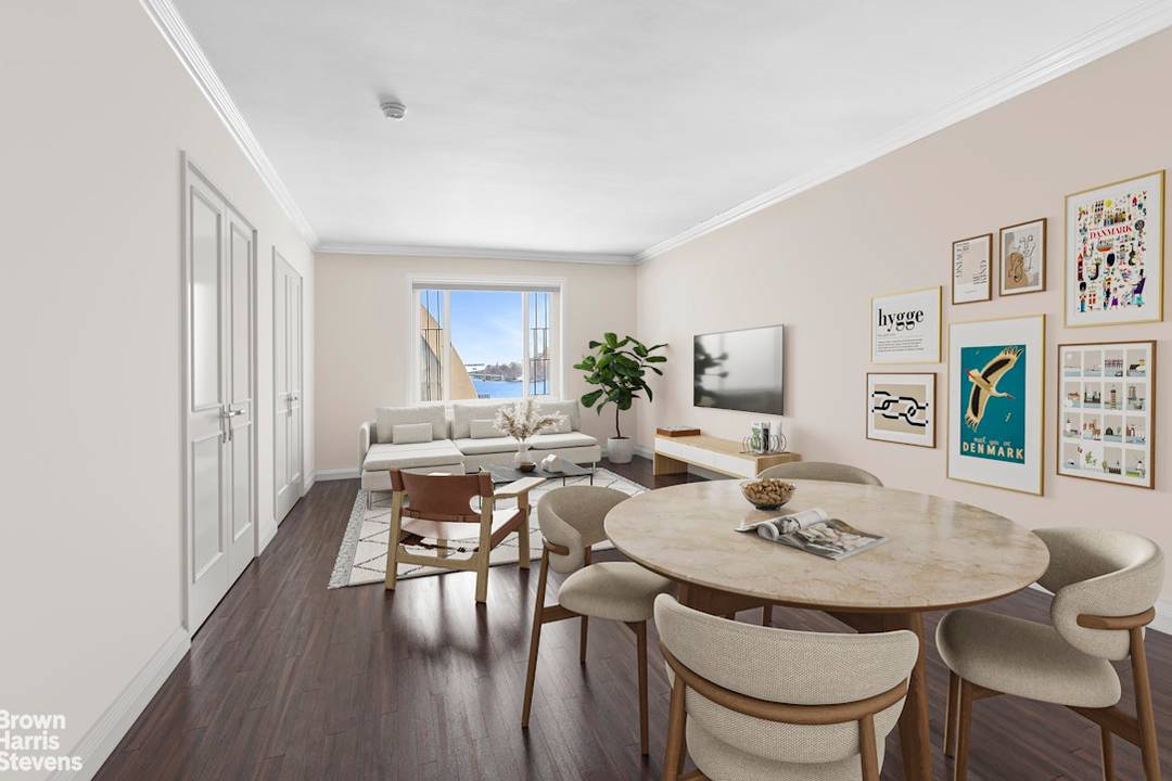 Welcome to Gracie Gardens and this beautifully appointed two bedroom, one bathroom home offering stunning river views from every room, creating a bright and serene living experience.