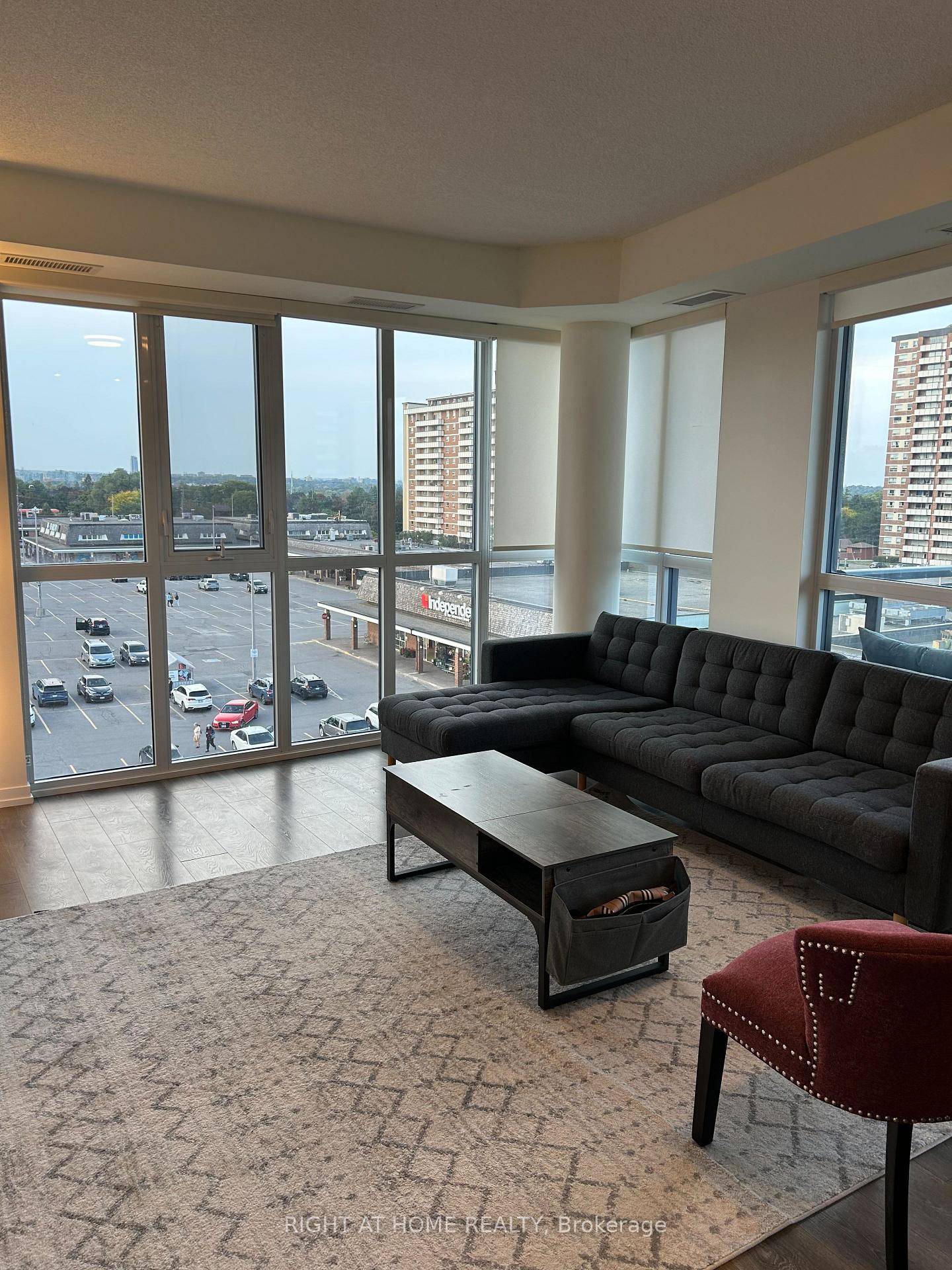 2 Bedrooms, 2 washrooms, 2 balconies.