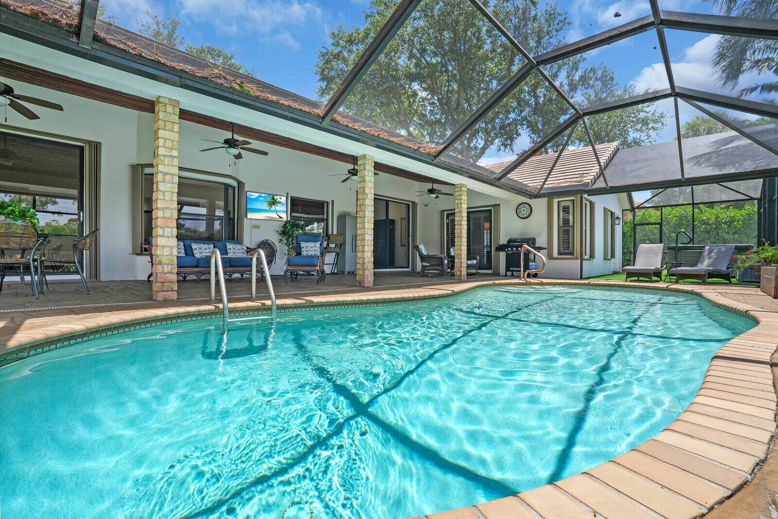 Welcome to 4256 Gleneagles Drive, a stunning, one story residence nestled in the prestigious Pine Tree Golf Club, one of Boynton Beach's best kept secrets where private golf membership is ...