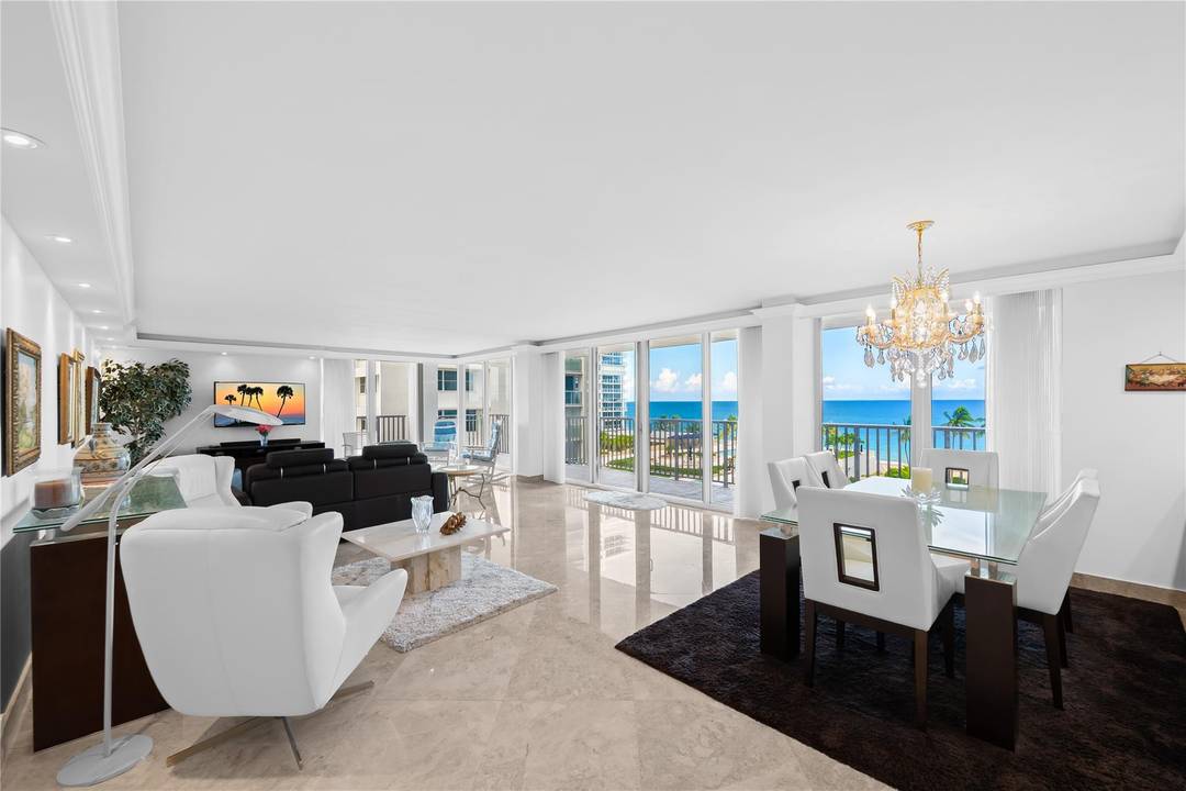 This stunning 3 bedroom, 3 bathroom oceanfront home offers breathtaking ocean views to the east amp ; tranquil Intracoastal vistas to the west.