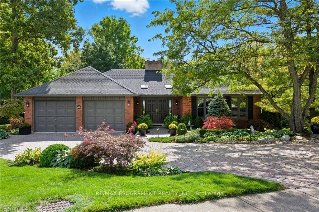 Stunning All Brick Bungalow on a Premium Ravine Lot in South Central Waterdown.