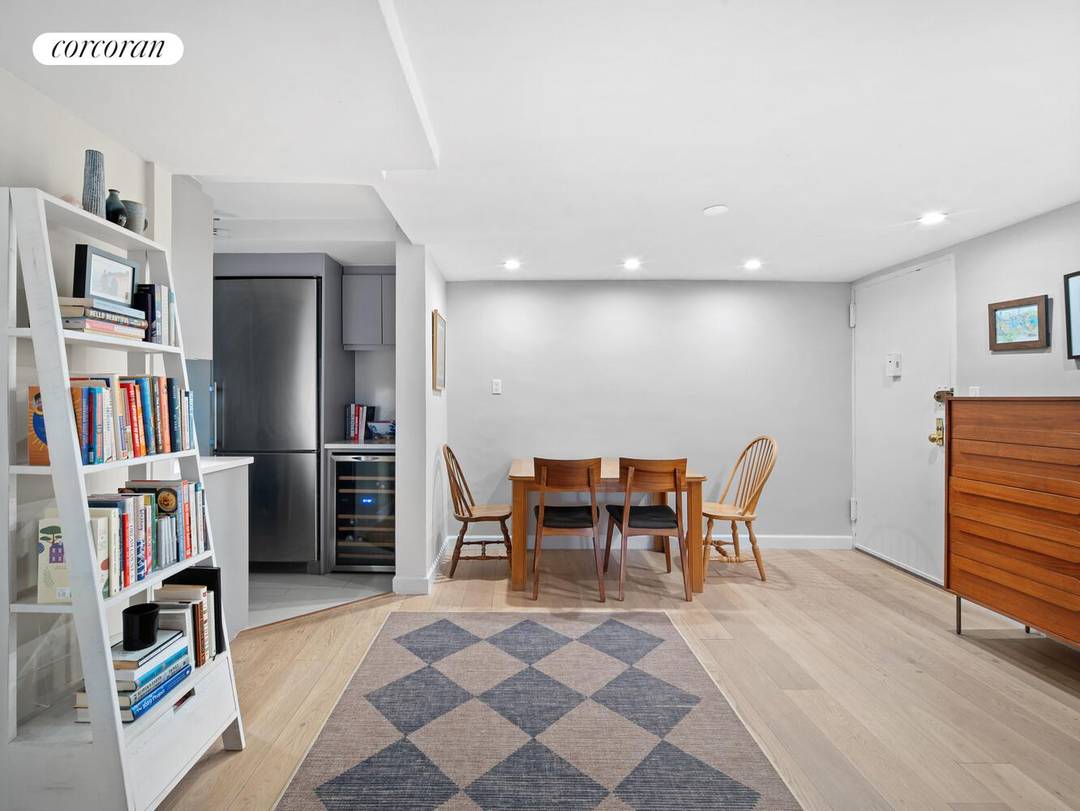 This gut renovated first floor one bedroom apartment overlooks beautiful 85th street.
