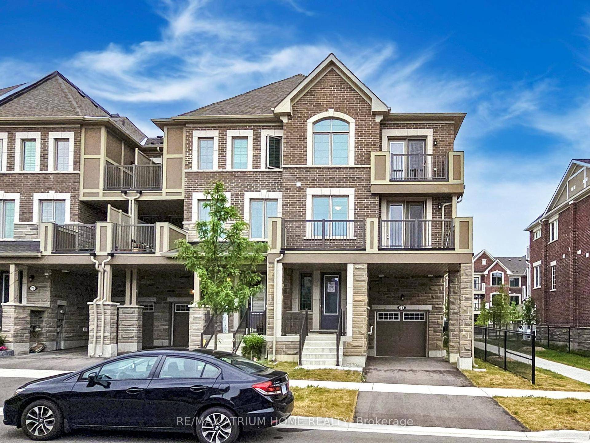 Welcome To 79 Therma Crescent, A Stunning Mattamy Spring Water Freehold 3 Bedroom End Unit Townhome In High Demand Victoria Square Area.