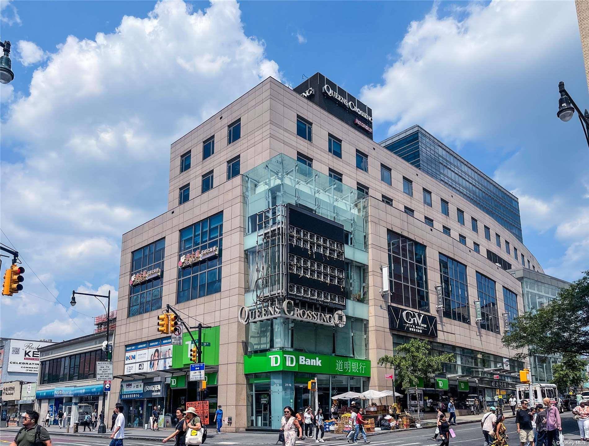 A well maintained professional office is available on the 4th floor of the landmark Queens Crossing building, located at the highly visible corner of Main Street and a popular food ...