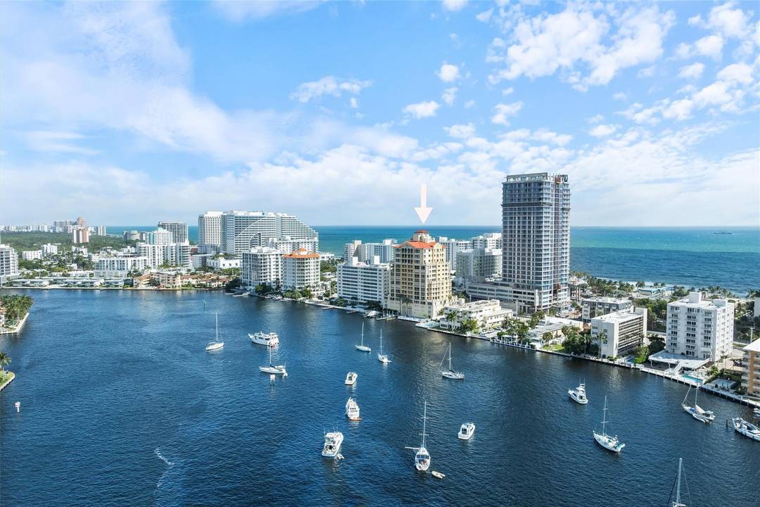 Where in Fort Lauderdale can you live at the water's edge, with spectacular views of the intracoastal and steps away from the beach, famous Las Olas Blvd shopping and world ...