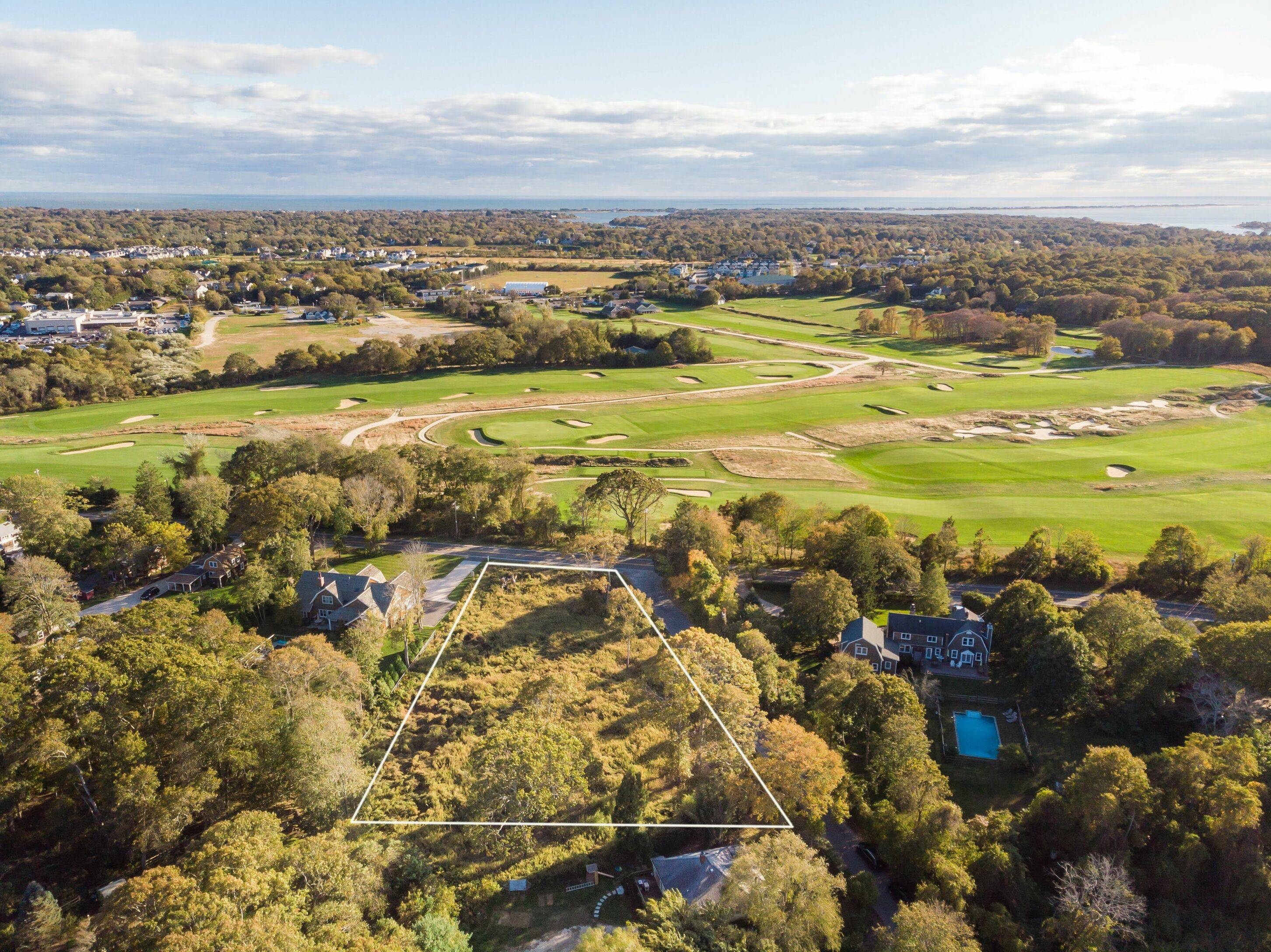 Buildable lot with direct views to Southampton golf course.