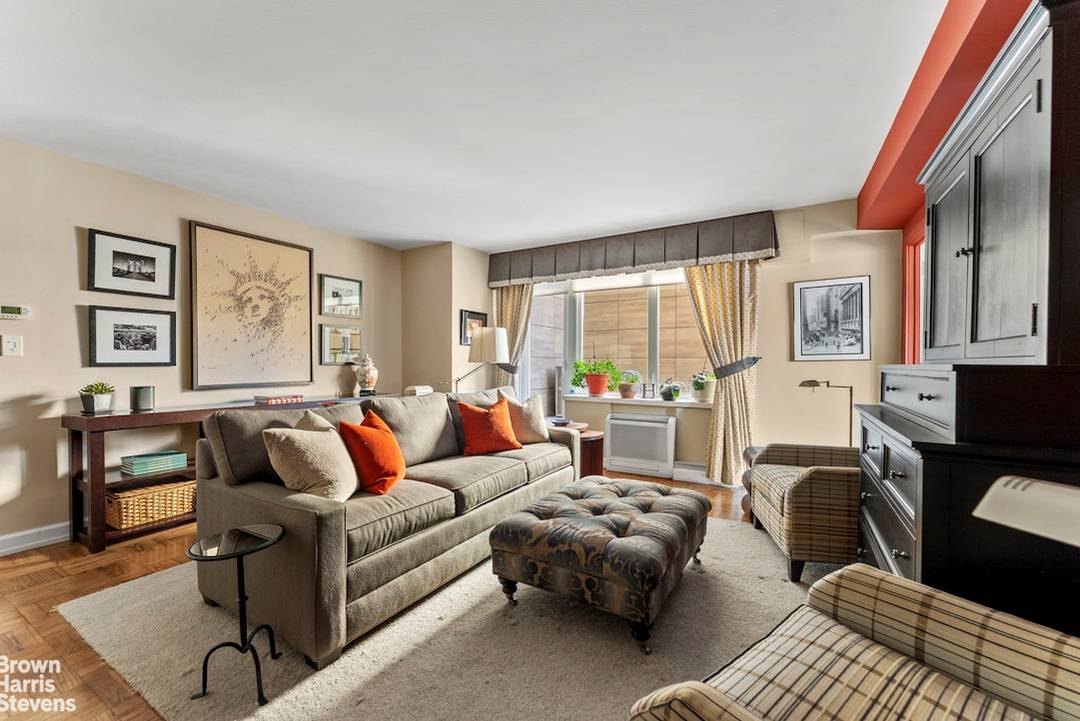 Beautifully renovated and thoughtfully converted from a one bedroom into a true two bedroom, this bright, one bath coop offers exceptional indoor outdoor living.