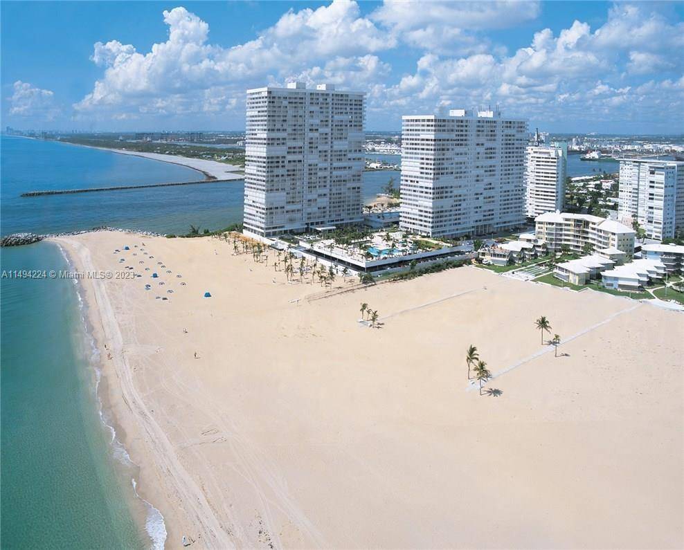 Dive into oceanfront living with a spacious 1BR Den condo at the Southernmost point of Fort Lauderdale Beach.