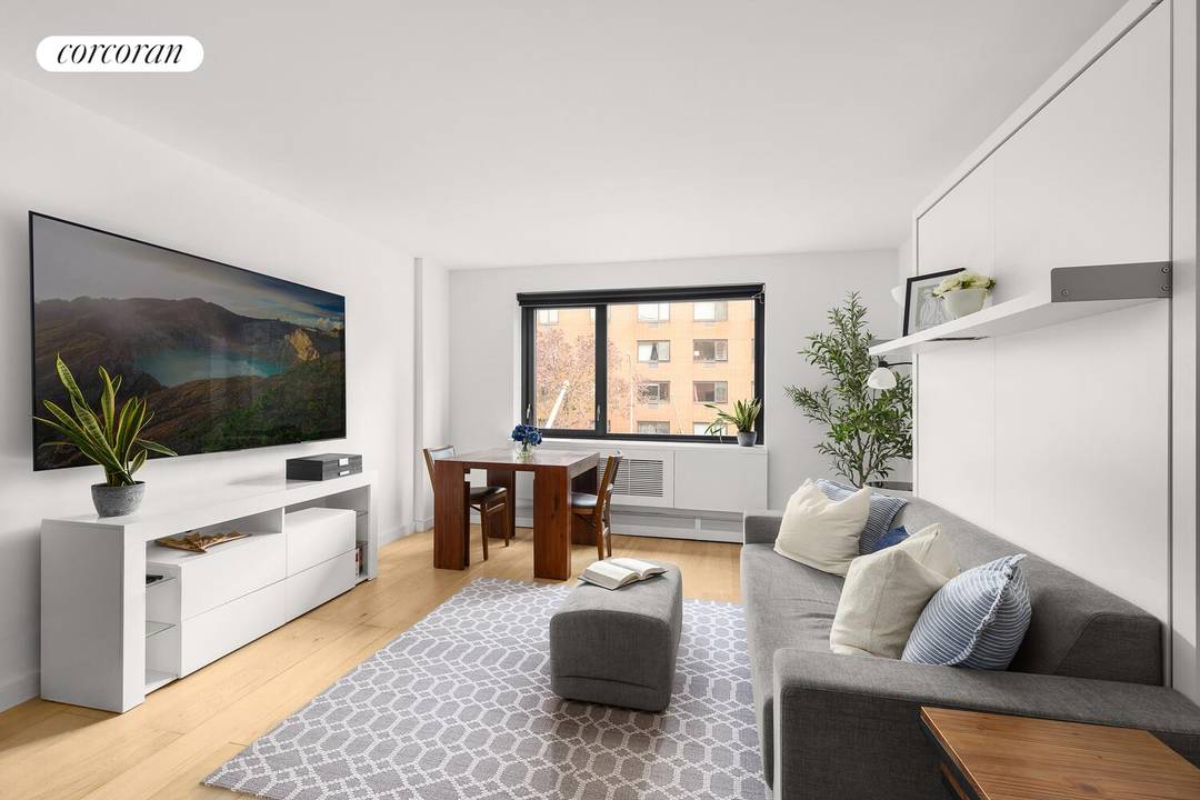 Residence 3H at 1330 Fifth Avenue The Fifth Avenue is an elegant and thoughtfully designed one bedroom home that embodies modern sophistication and effortless comfort.