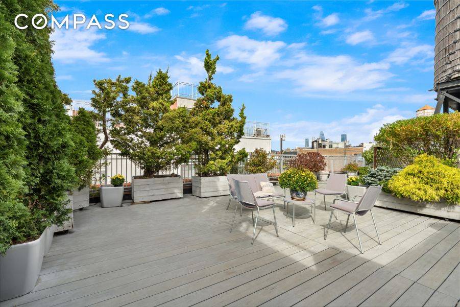 AMAZING TERRACE DUPLEX Fantastic opportunity to own this unique PENTHOUSE DUPLEX with private landscaped terrace on Wooster Street.