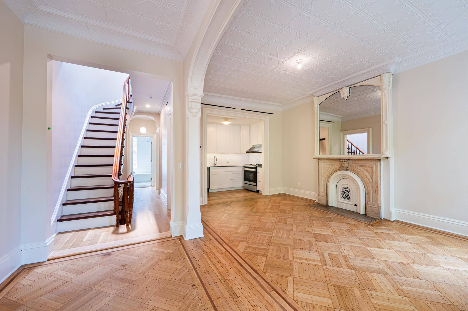Stunning 3 bedroom, 2 bath duplex in a Landmark Boerum Hill Townhouse.