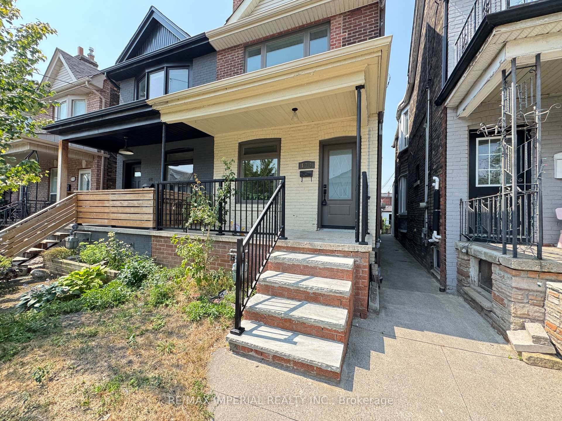 Entire House For Lease. Stunning Top to Bottom Renovated, Open Concept Kitchen with Large Window, 2 Pieces Powder Room at the Main Floor.