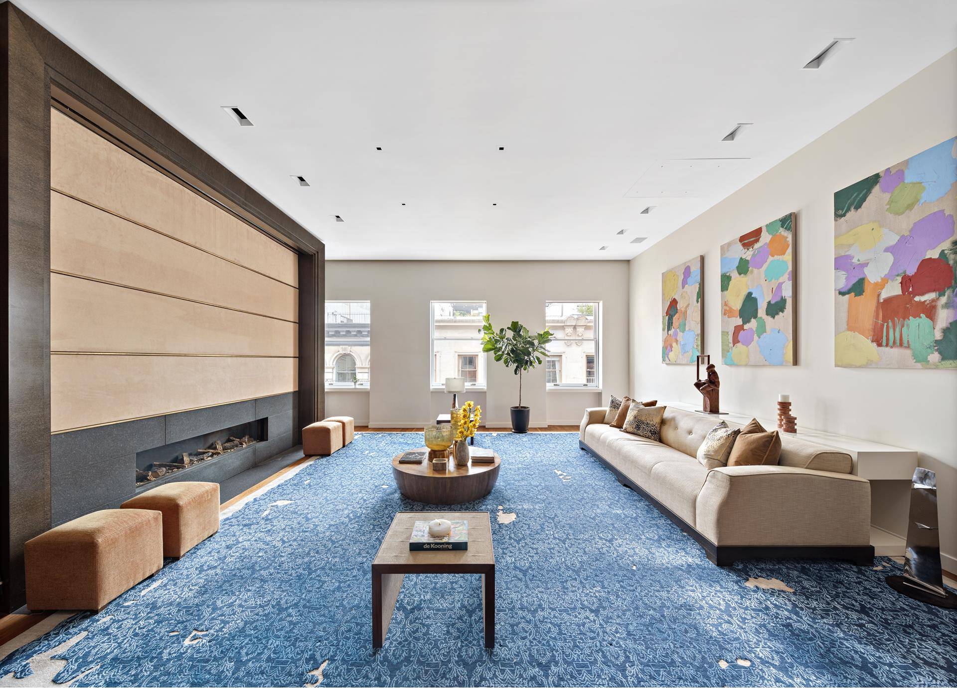 Live large in the expansive and lofty PHA at 22 Mercer Street.