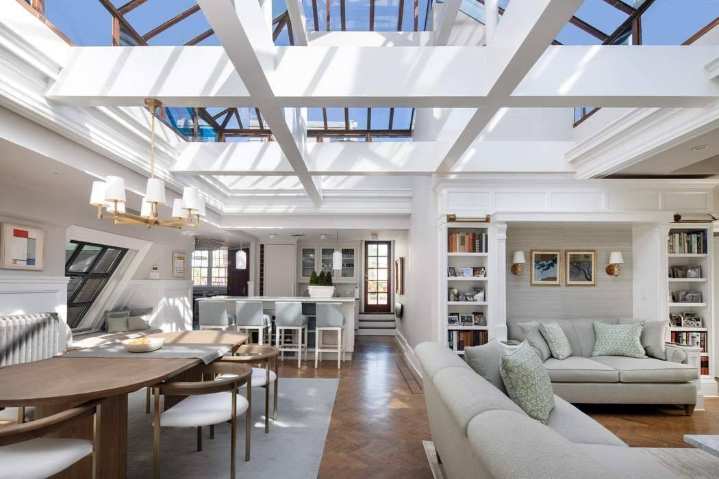 WOW ! ! Live life beautifully in this historic, landmark Upper West Side 4 bedroom, 4 1 2 bathroom home, nestled in a penthouse garden paradise !