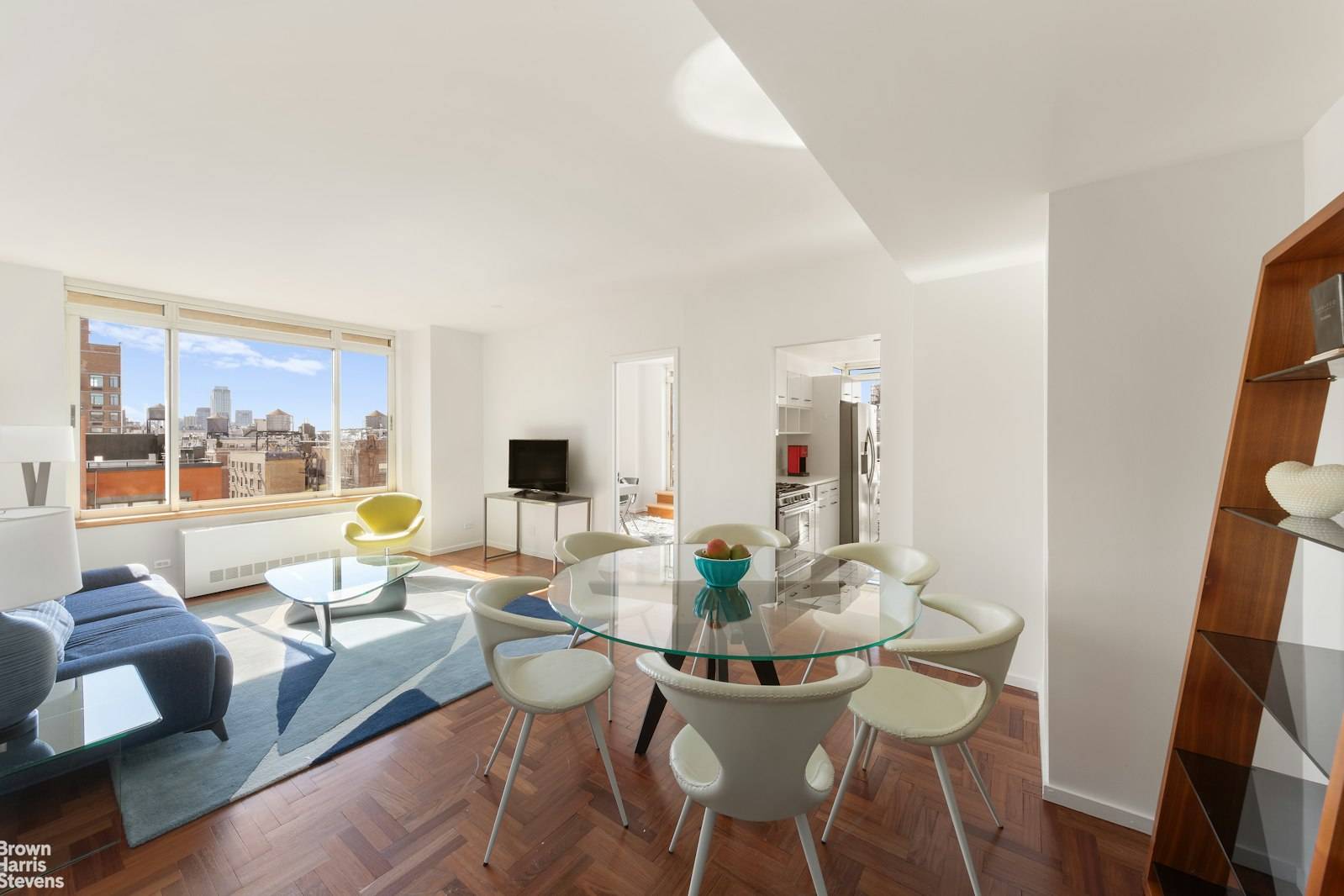 Rarely available, high floor, converted 3 bedroom from two, 2.