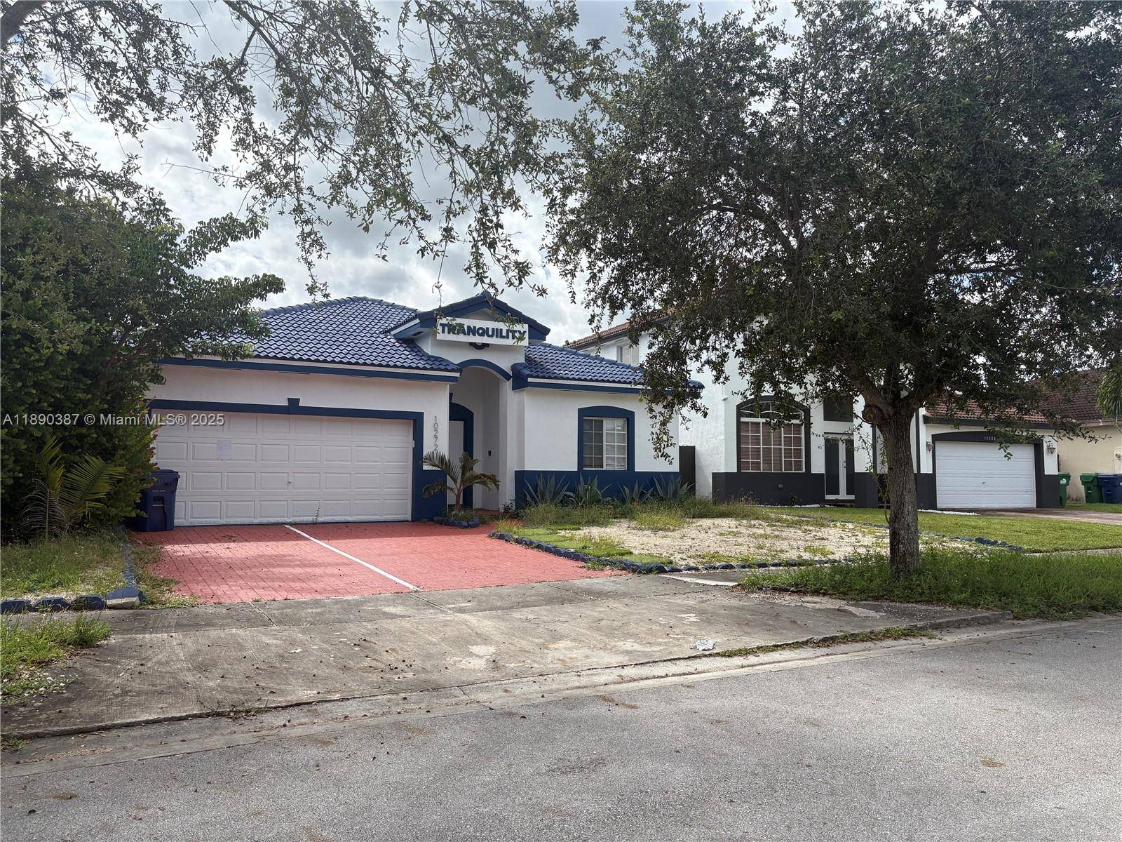 Beautiful fully furnished home in a quiet and desirable Cutler Bay community !