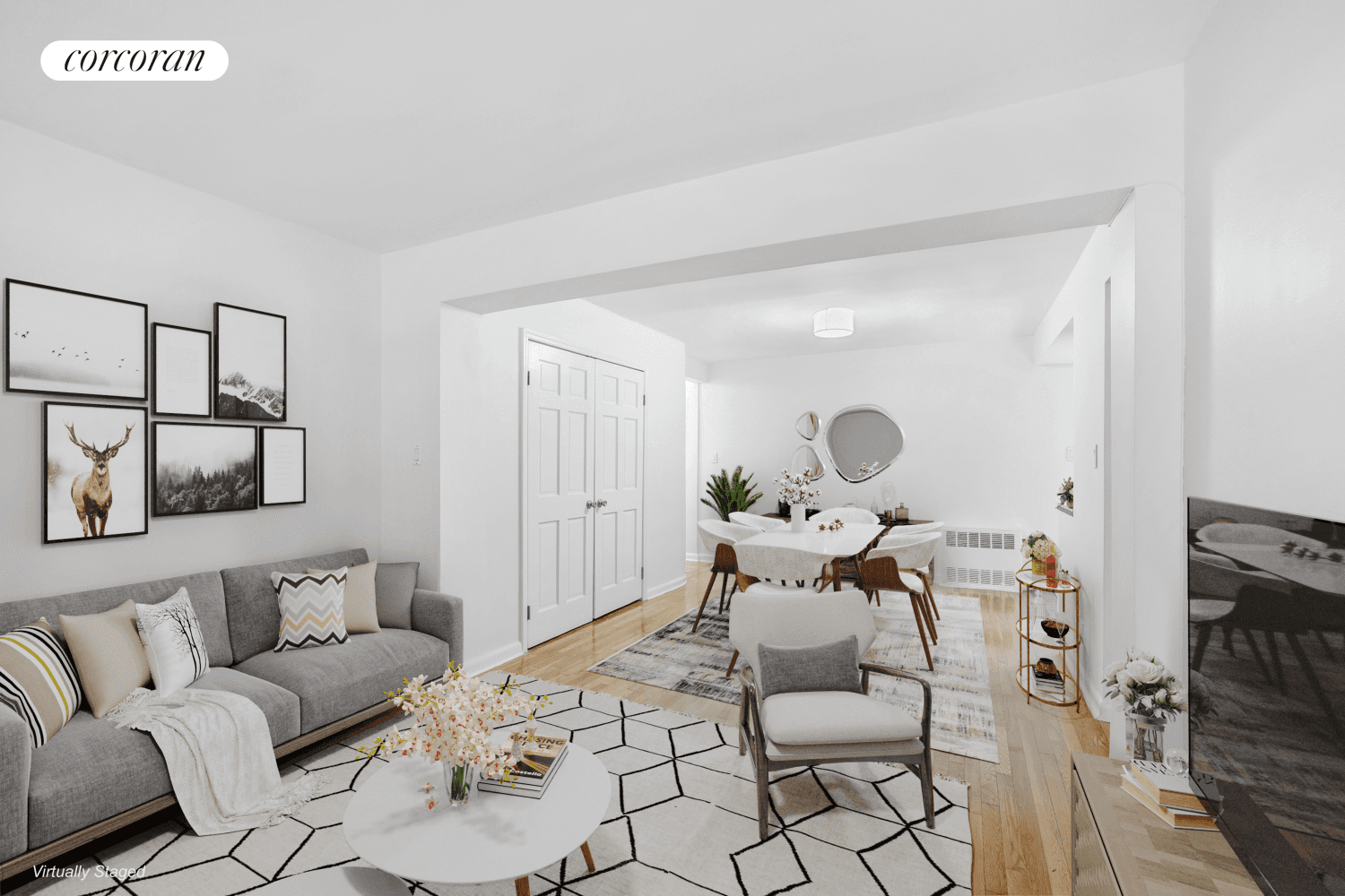401 West 56th Street, Apt 3M is a bright and spacious 2 bedroom in a well maintained elevator building with 24 hour doorman, live in super, laundry room, resident only ...