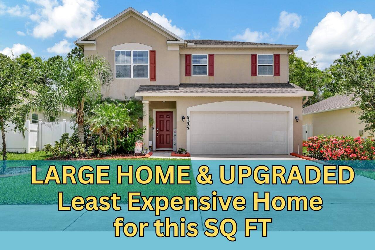 Move in condition 2 story home with over 2400 square feet under air !