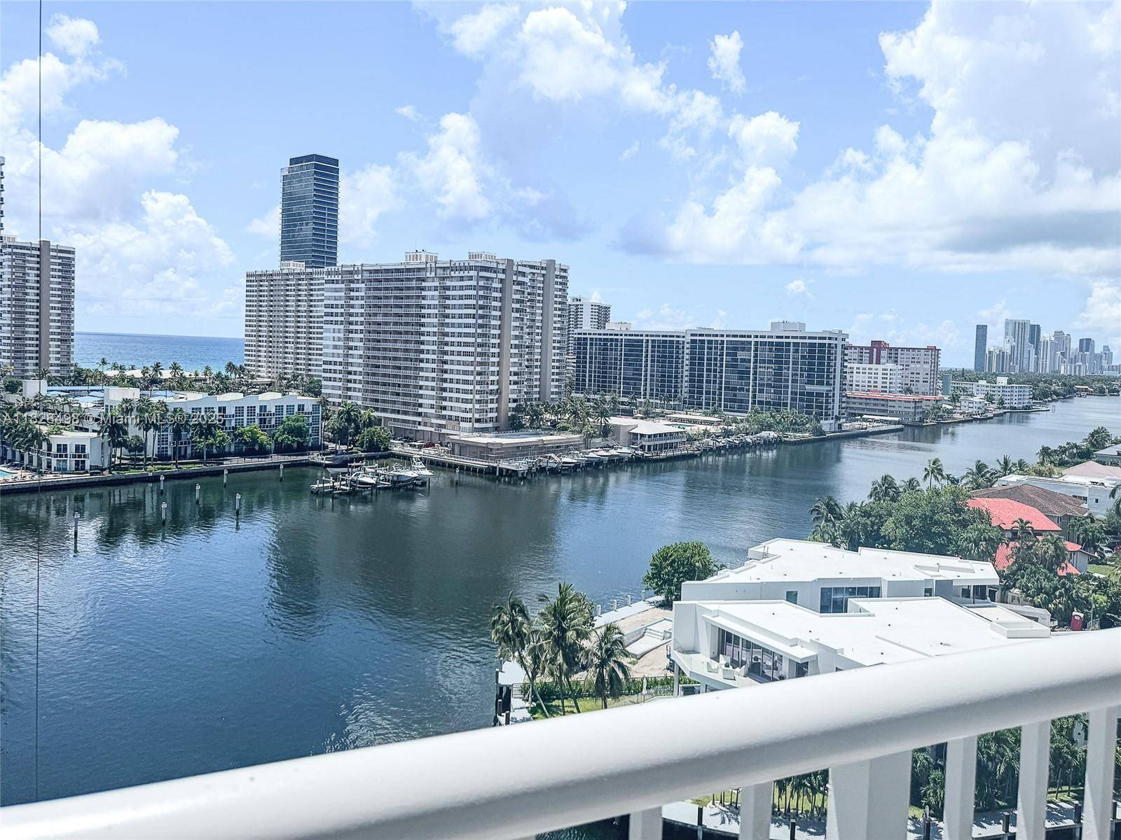 Spacious 3 bedroom, 2 bath on the 11th floor with Intracoastal and ocean views.