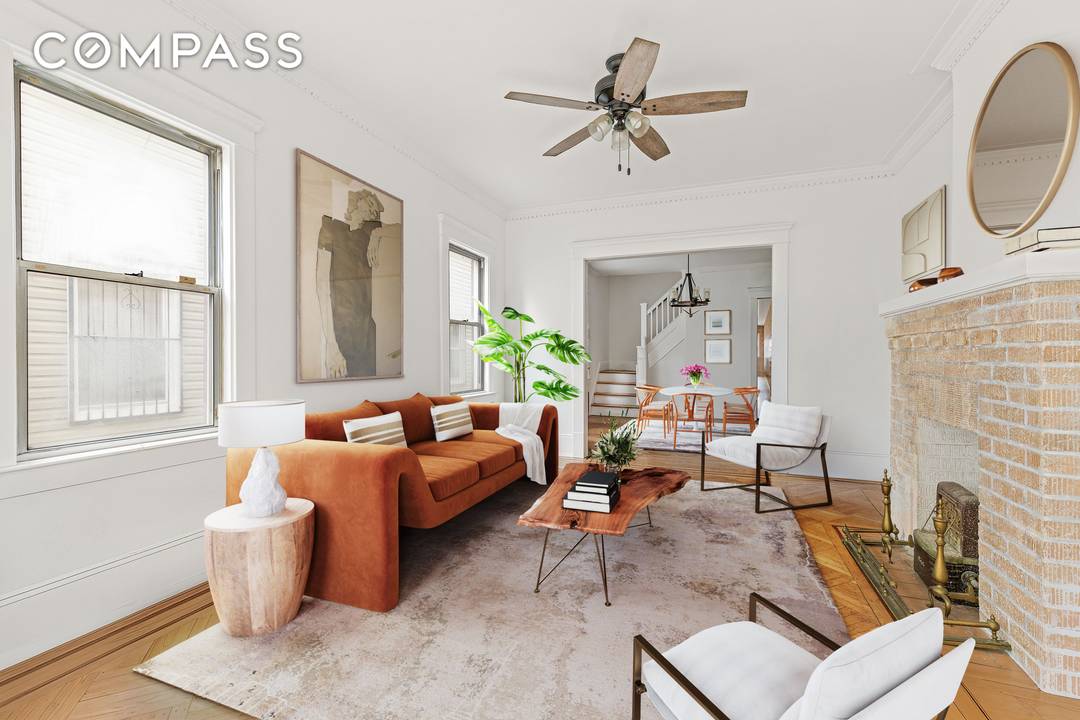 Nestled on a picturesque tree lined street, this charming, semi detached 5 bedroom, 2 bath home is the perfect blend of original charm and modern convenience.