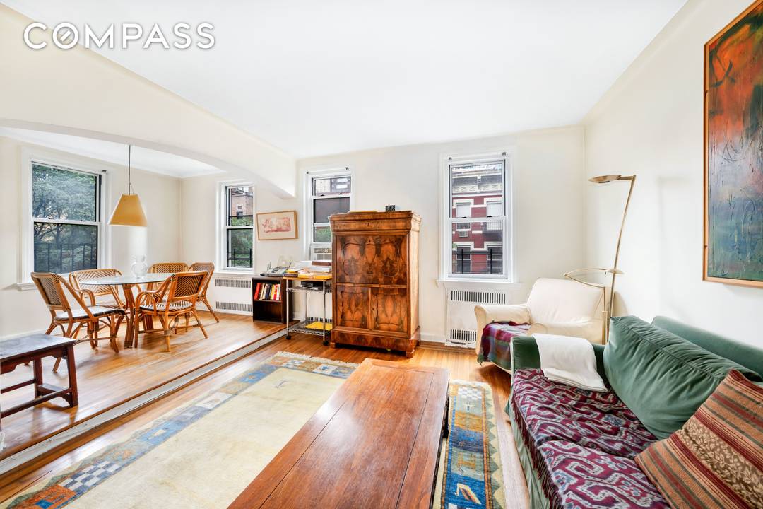 Charming Pre War One Bedroom with Convertible Dining Room 310 West 55th Street Welcome to this lovely pre war gem located on a picturesque, tree lined block in the heart ...