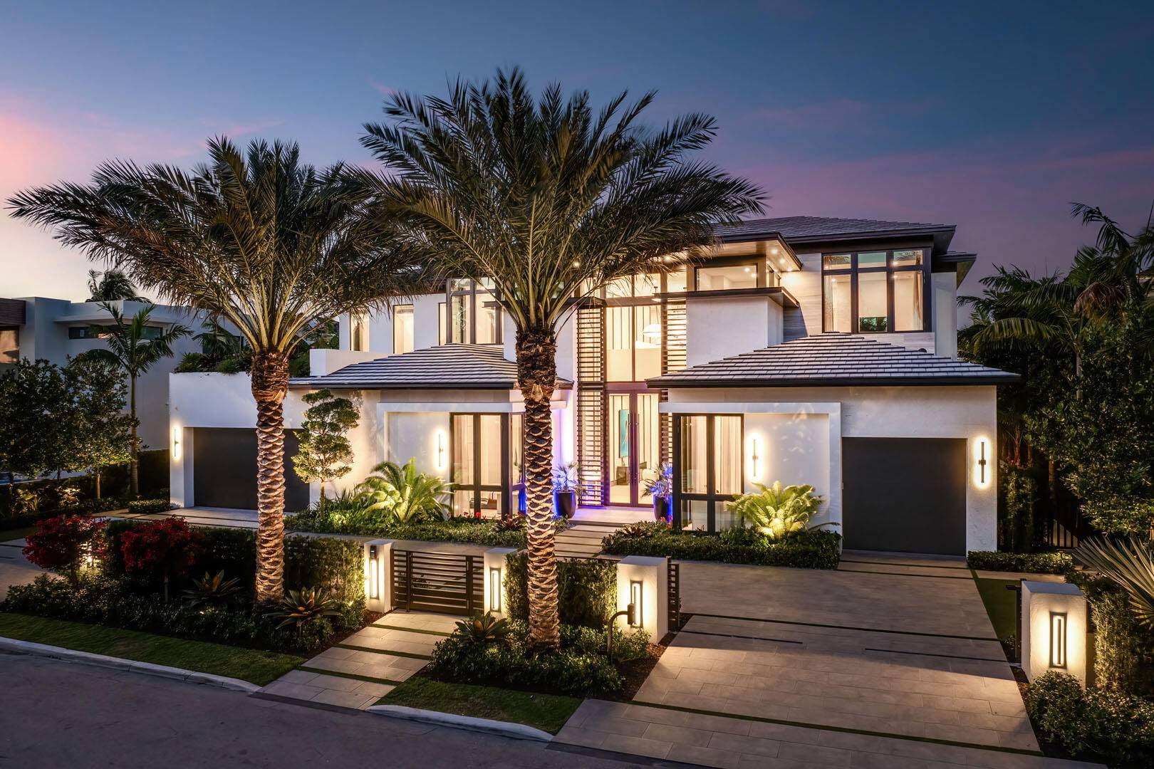 Nestled along 101 feet of the prestigious Butterfly Palm Waterway, this newly completed ultra luxury contemporary estate developed by Matthew Epstein of Primark Partners sets a new standard that epitomizes ...