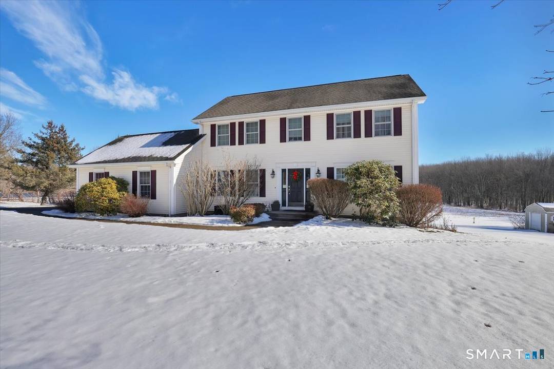 Tucked against 17. 2 acres of protected land trust, this beautifully maintained 2000 built Colonial offers privacy, comfort, and thoughtful updates throughout.