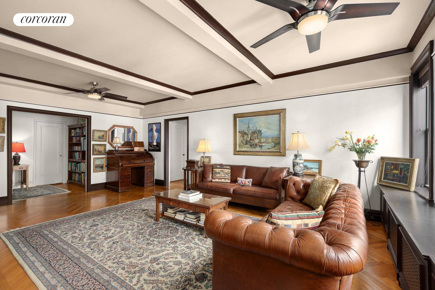 Welcome to Residence 10E at 760 West End Avenue, a beautiful and bright three bedroom, two bath home that blends prewar details and charm with modern updates throughout.