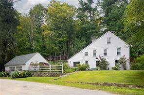 Antique Saltbox c. 1781 nestled in the hills of Cornwall CT.