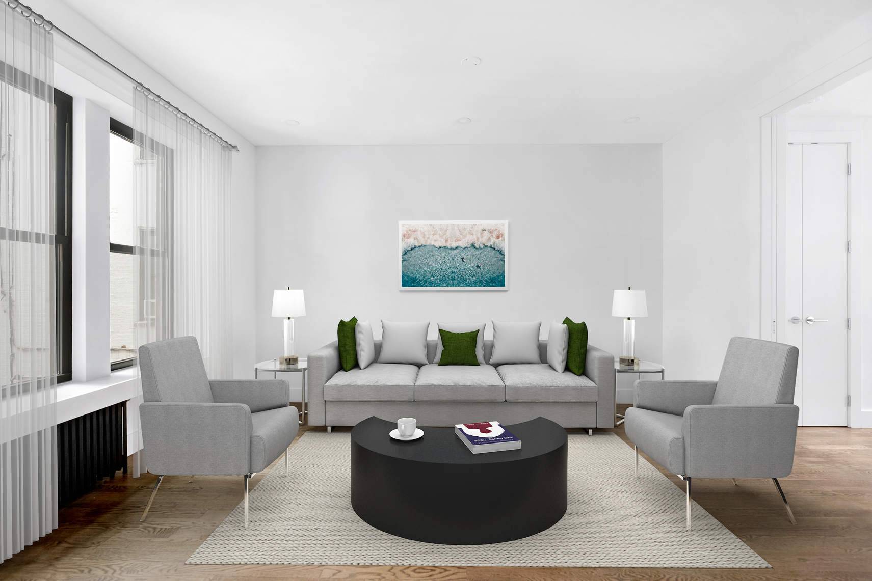 Enjoy this second floor, newly fully renovated, pet friendly two bedroom, two bath condo off beautiful Prospect Park in historic Prospect Lefferts Gardens !