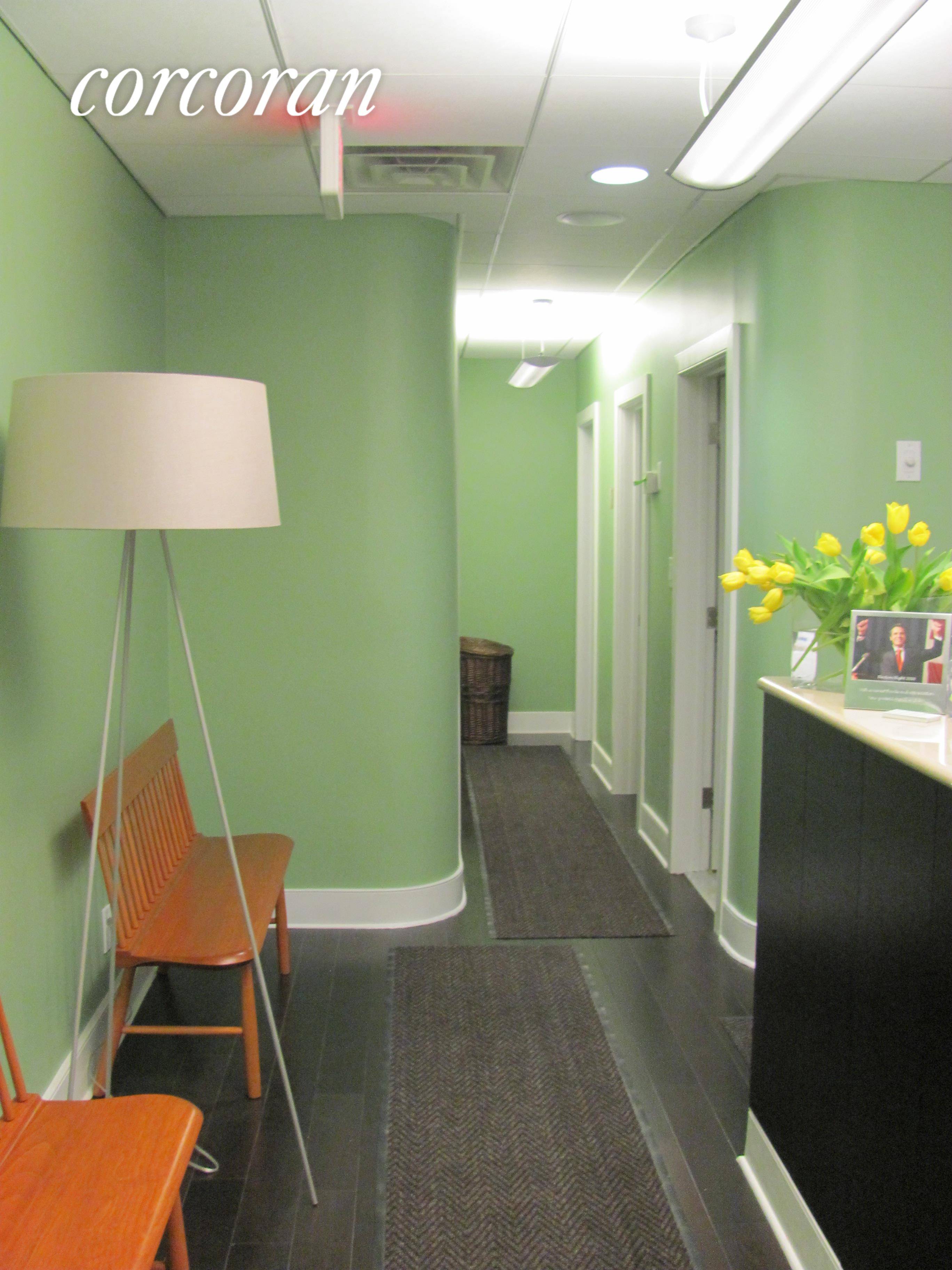 Ground floor corner medical suite available at 580 Park Avenue at the corner of East 63rd Street.