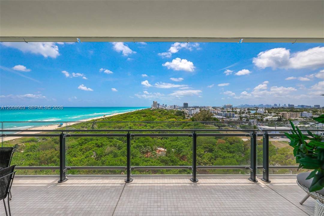 Residence 904 at Eighty Seven Park presents a refined oceanfront living experience with 2 bedrooms and 2.