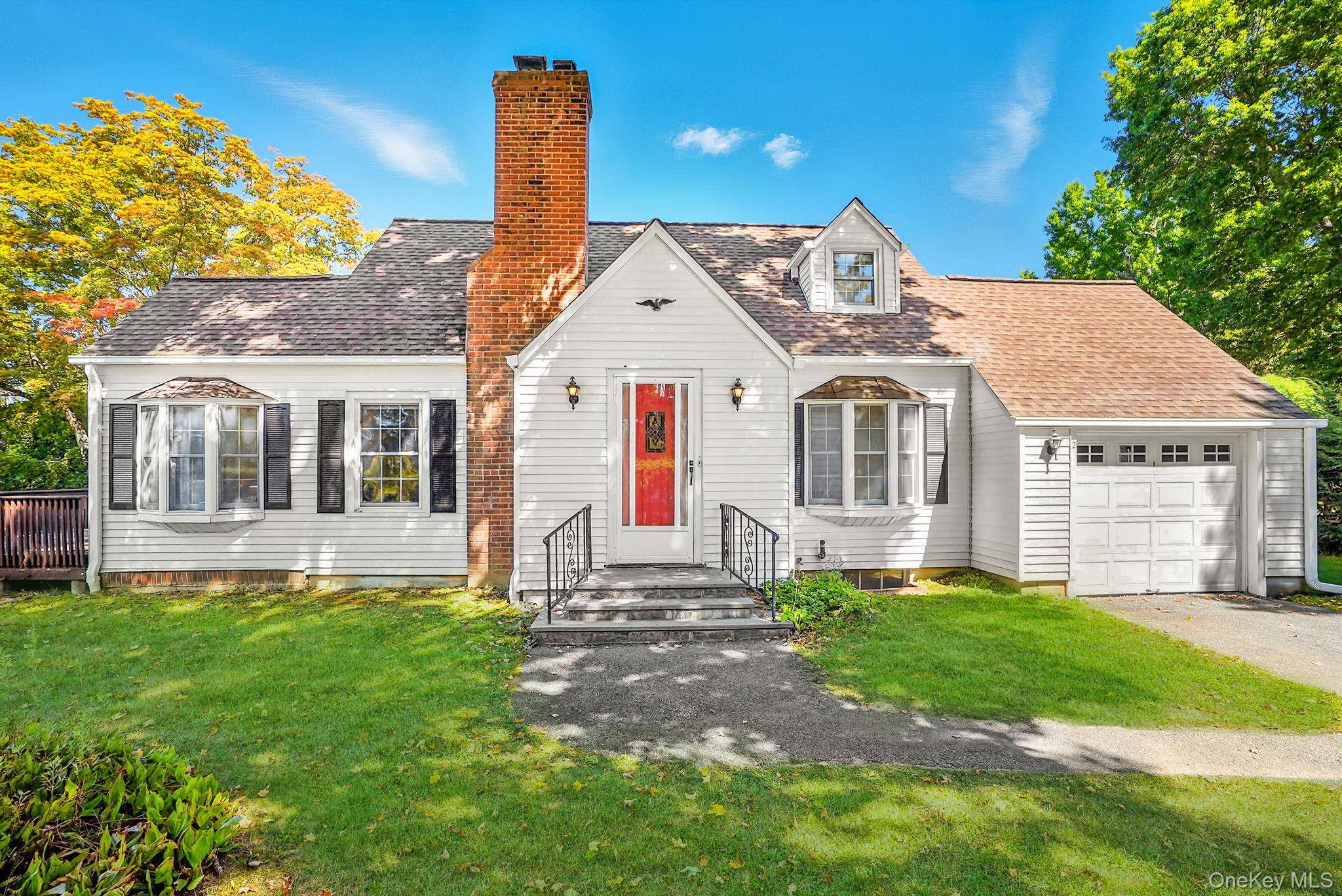 Welcome to 2 Meadow Drive, a classic Cape Cod home ideally set on a flat corner lot in the heart of Armonk.