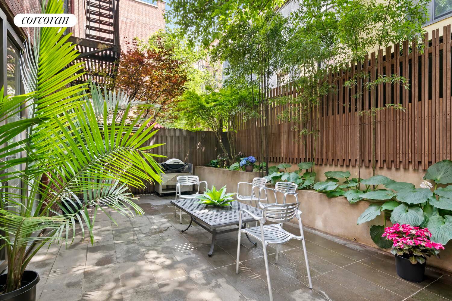 Modern Loft Style Duplex with Private Garden Near Central Park Welcome to this rare and remarkable 4 bedroom, 5 bathroom duplex nestled in a boutique prewar building on a coveted ...