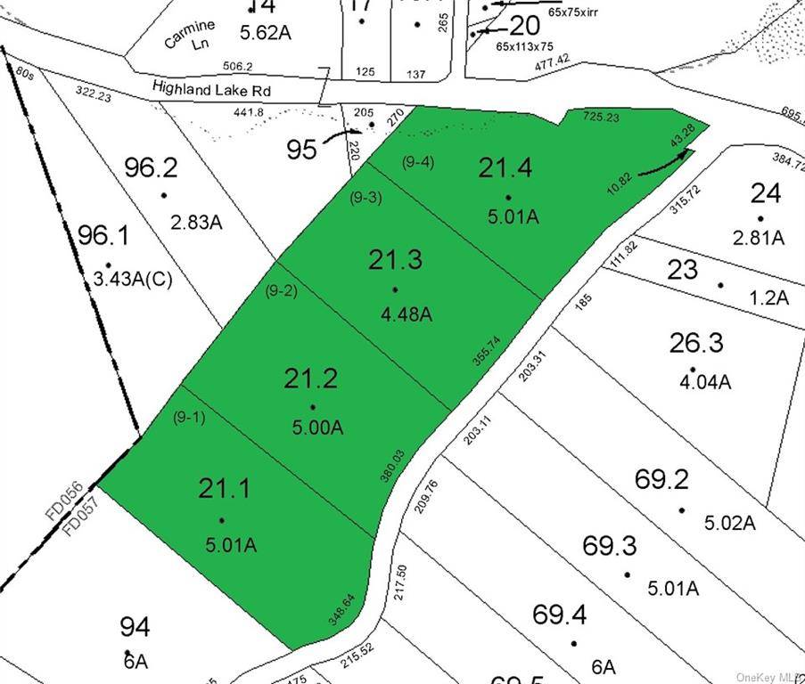 Start your own family compound on these 4 lots located in Highland Lake.