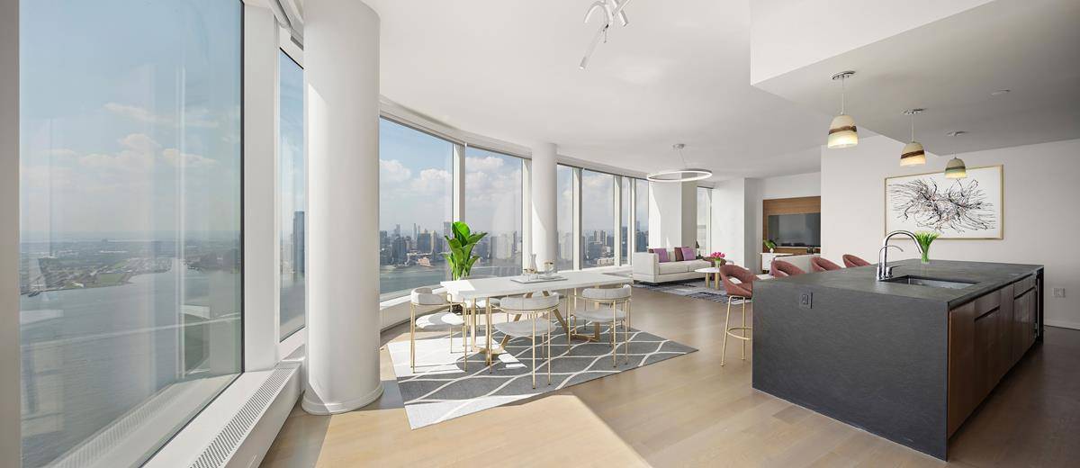 Seize this rare, once in a lifetime opportunity to own an extraordinary residence in a 64 story tower featuring unparalleled views of the New York Harbor, the Hudson and East ...