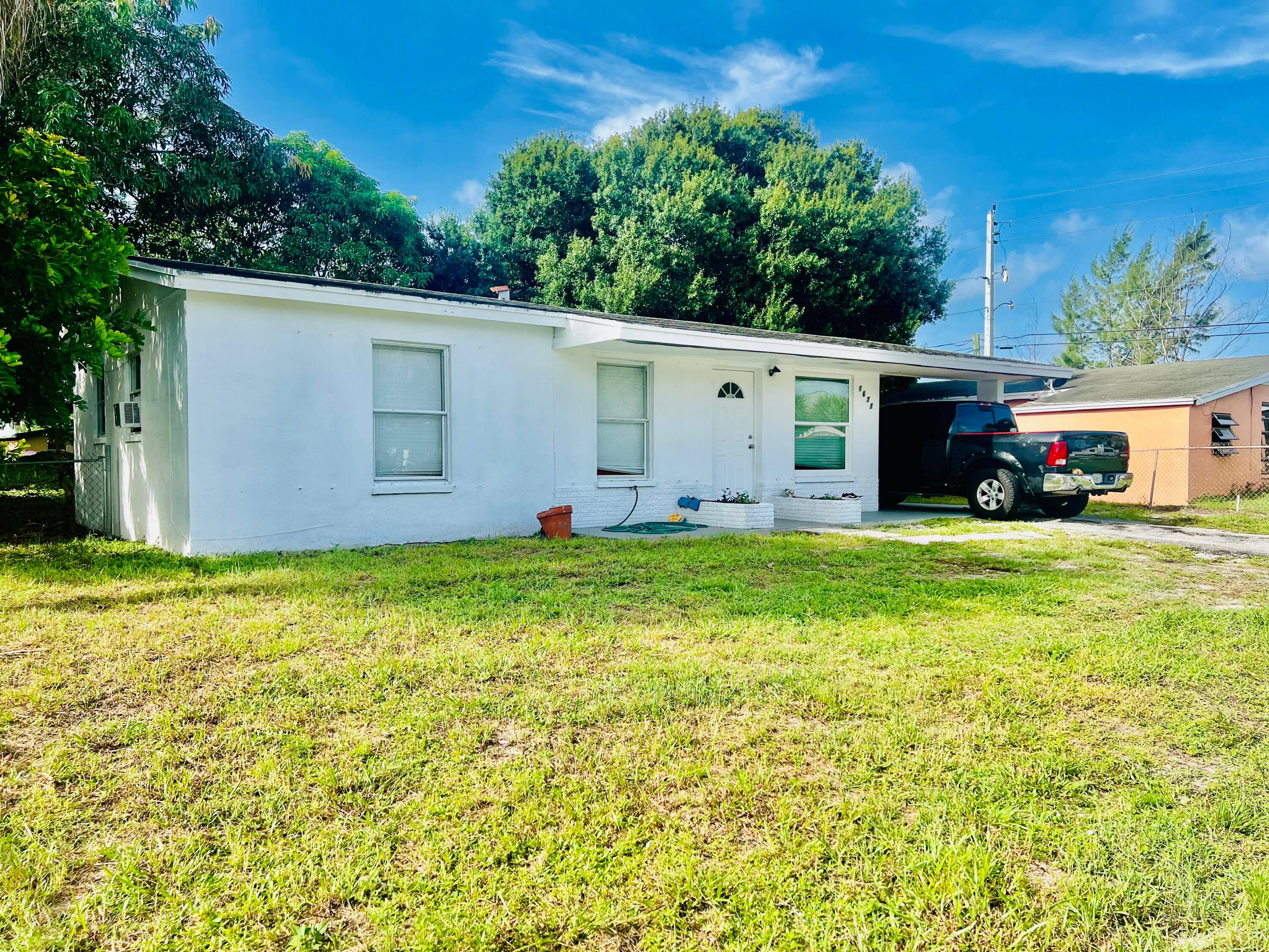 Investor's Dream ! This 3 bedroom, 1 bath home at 1671 W 11th Street, Riviera Beach, FL 33404 offers great potential for rental income or future resale value.