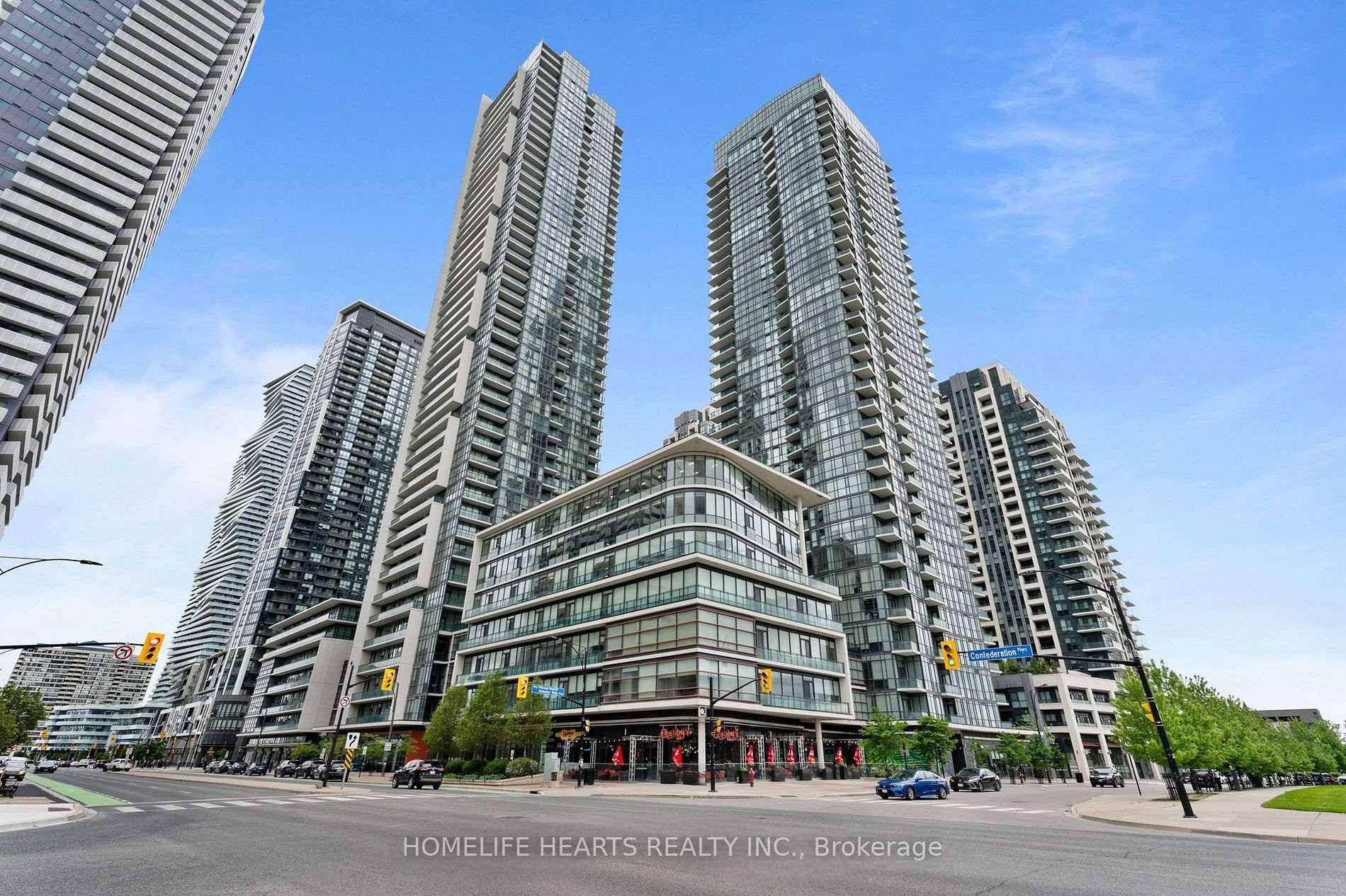 Move in Ready Bright 1BR 1WR Sophisticated Condo In The Luxury Grand Residences At Parkside Village In The Heart Of Mississauga.