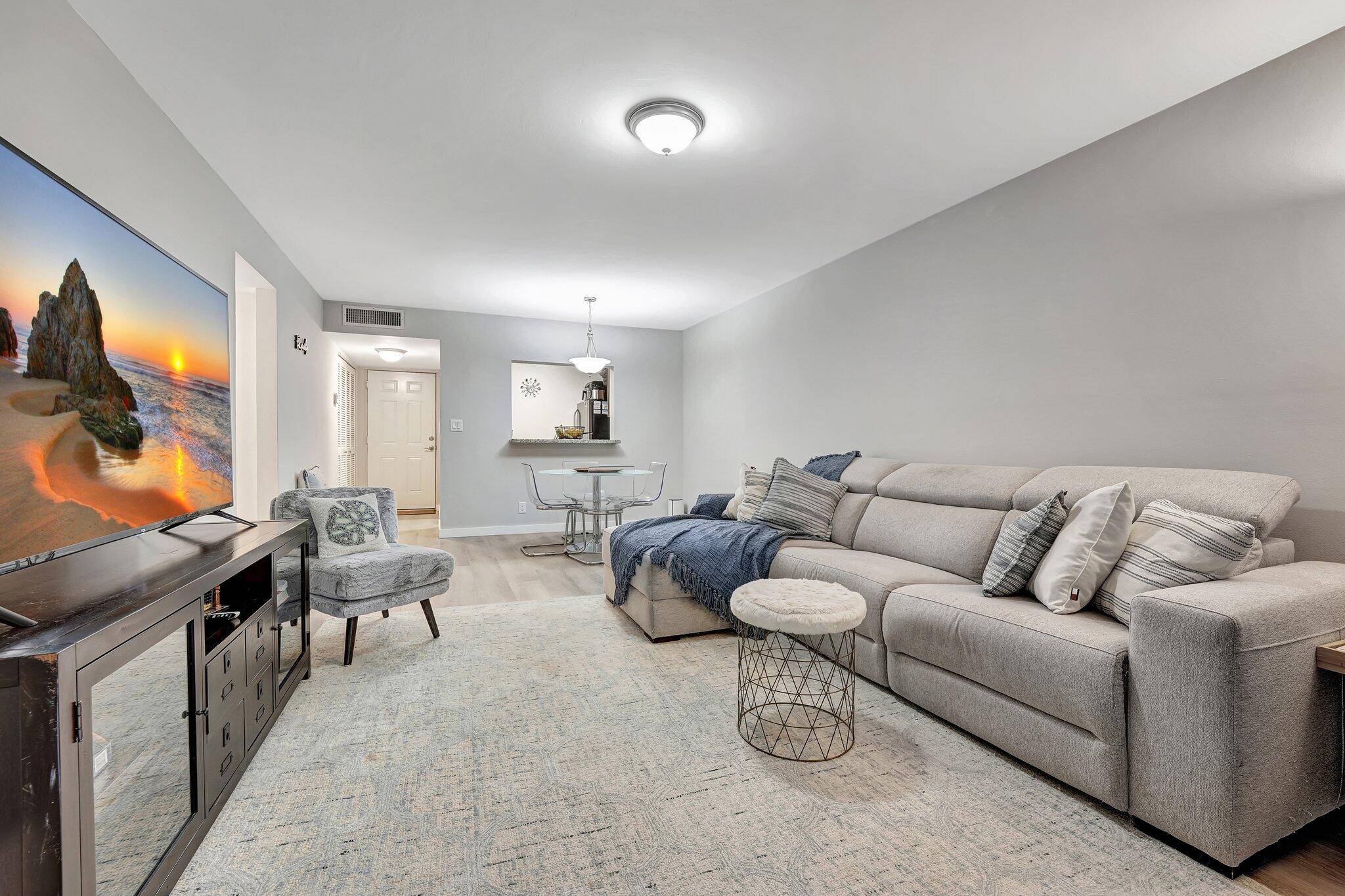 All Ages welcome ! Move In Ready, First Floor with Modern Upgrades and Low HOA Fees.