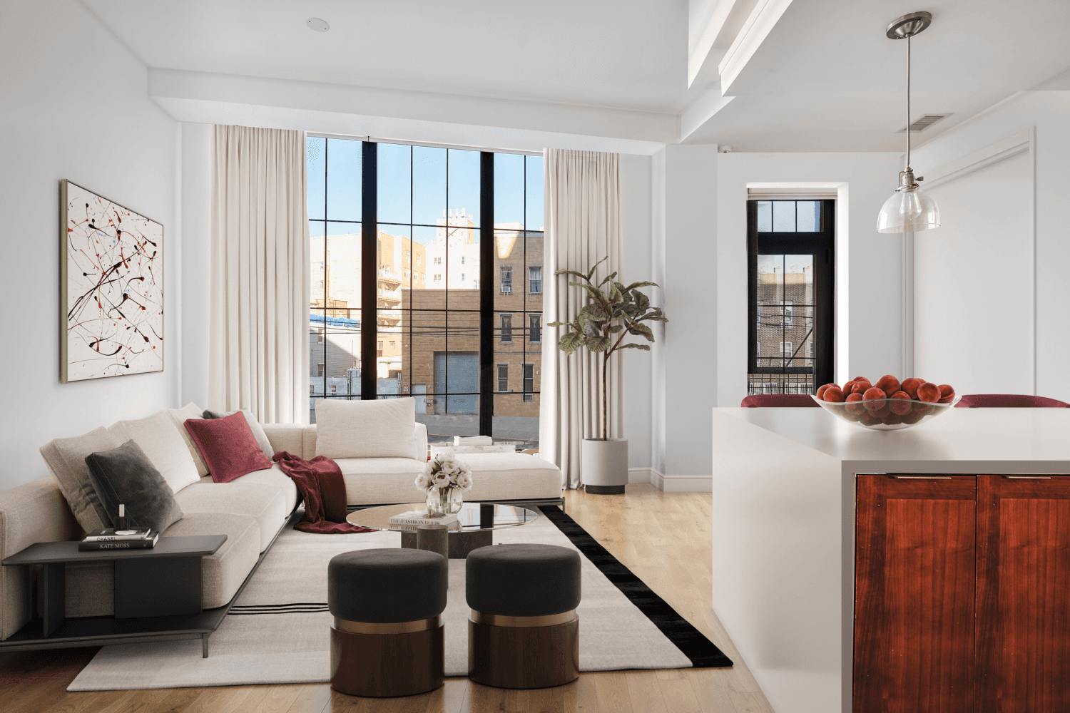 Stylish 1 Bedroom Condo with Storage Included In Unit Washer Dryer Garage Parking Available Inquire for Details Welcome to Residence 2J at Forty2East, a beautifully designed one bedroom, one bathroom ...