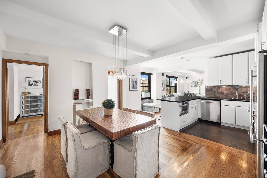 Nestled within one of Chelsea's most distinguished Emory Roth designed cooperatives, this high floor, fully renovated two bedroom, two bath home blends timeless pre war character with thoughtful modern updates.